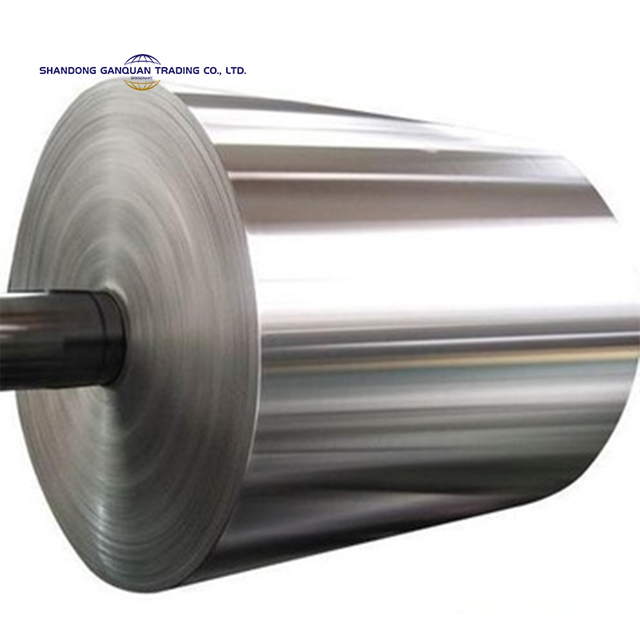 Bobina de aluminio/aluminio personalizada de fábrica con respaldo de polisurlyn para la construcción de edificios de barrera contra la humedad A1050 1060 1100 3003 3105 5005 5052 5083